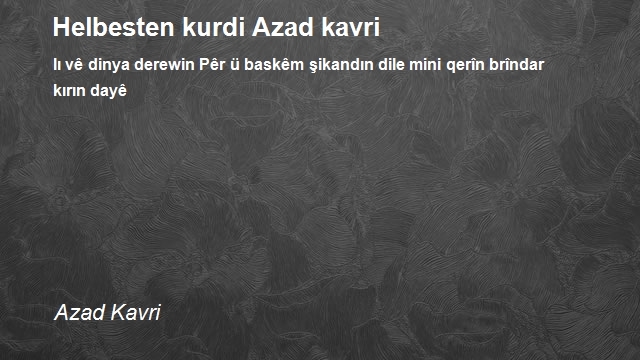 Azad Kavri