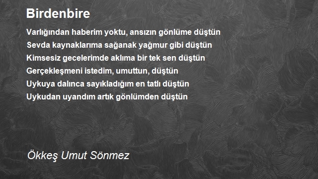 Ökkeş Umut Sönmez