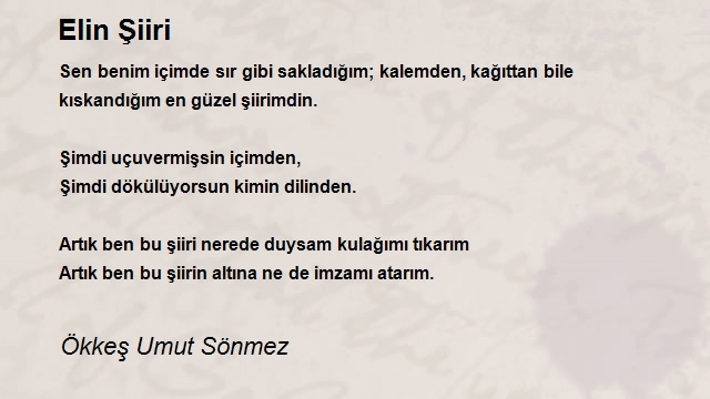 Ökkeş Umut Sönmez