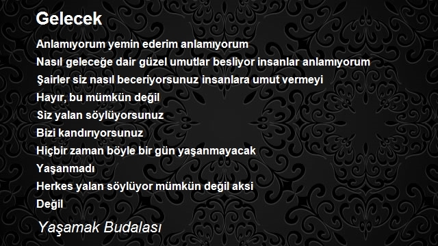 Yaşamak Budalasi 2