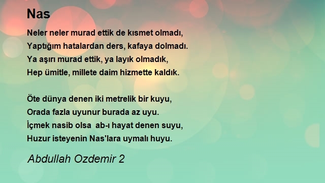 Abdullah Ozdemir 2