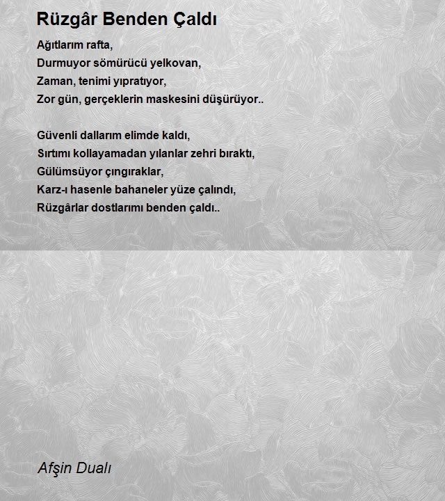 Afşin Dualı