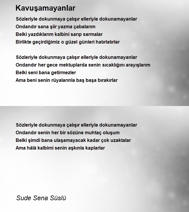 Sude Sena Süslü