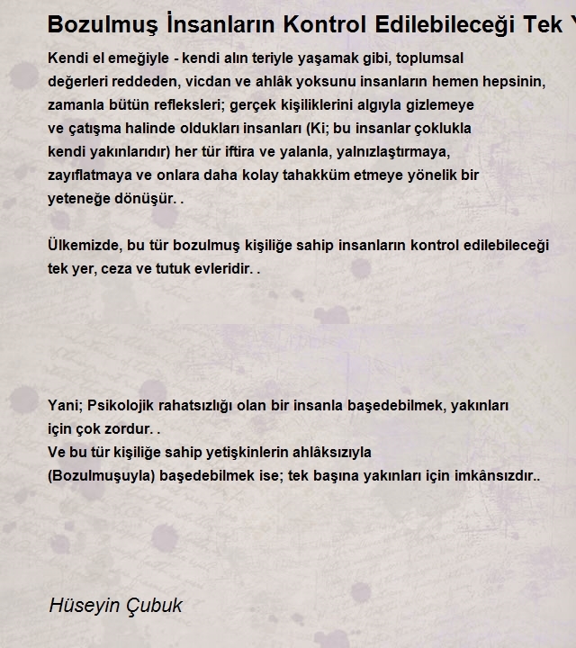 Hüseyin Çubuk