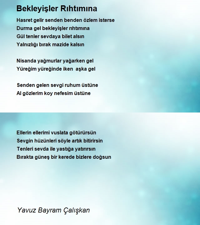 Yavuz Bayram Çalışkan