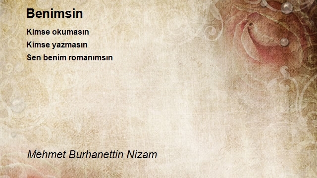 Mehmet Burhanettin Nizam