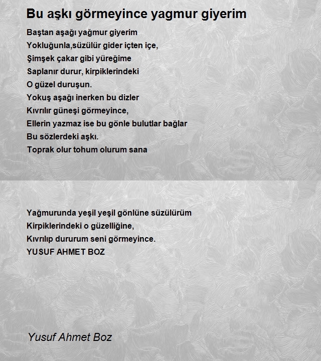 Yusuf Ahmet Boz