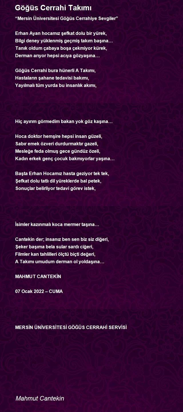 Mahmut Cantekin