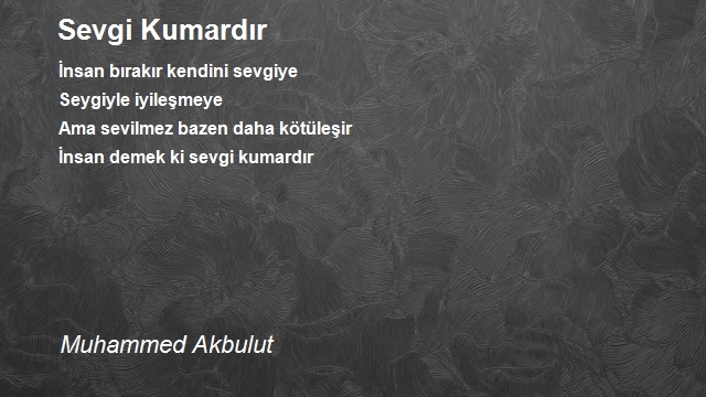 Muhammed Akbulut