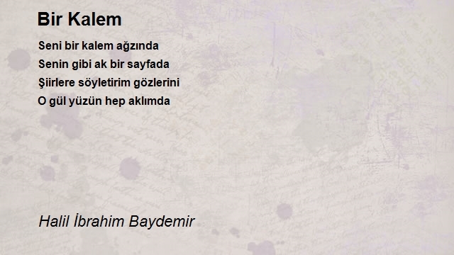 Halil İbrahim Baydemir