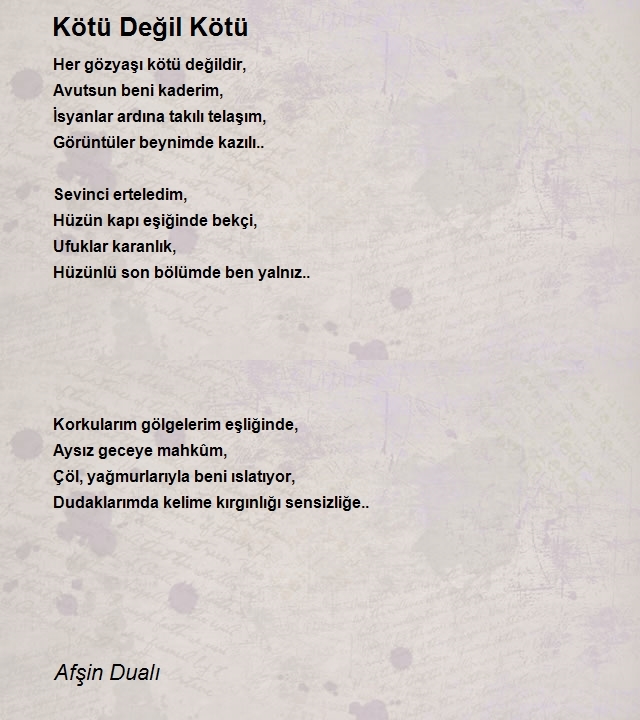 Afşin Dualı