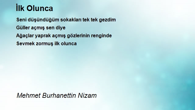 Mehmet Burhanettin Nizam