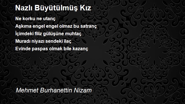 Mehmet Burhanettin Nizam