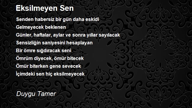 Duygu Tamer