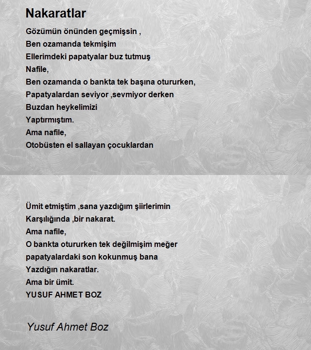 Yusuf Ahmet Boz