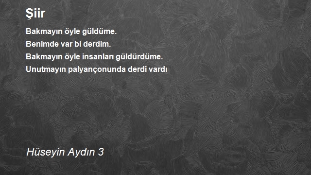 Hüseyin Aydın 3