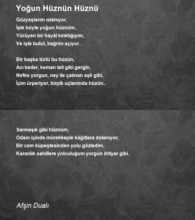 Afşin Dualı