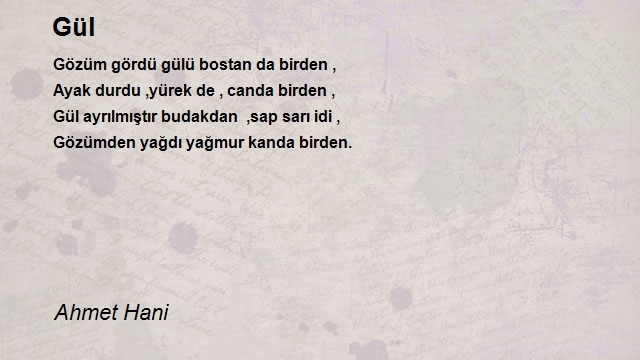 Ahmet Hani