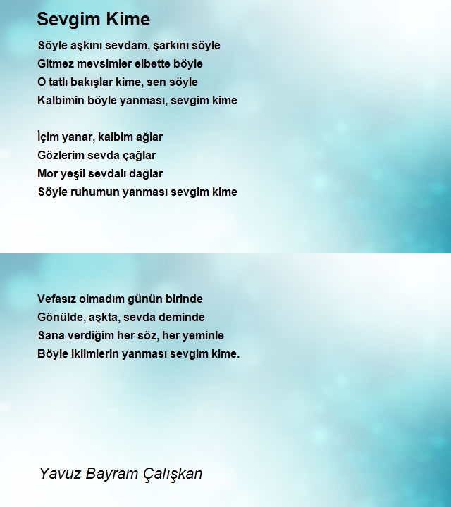 Yavuz Bayram Çalışkan