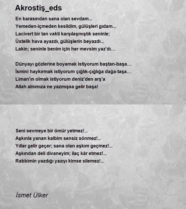 İsmet Ülker