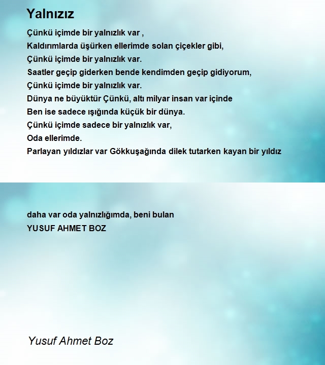 Yusuf Ahmet Boz