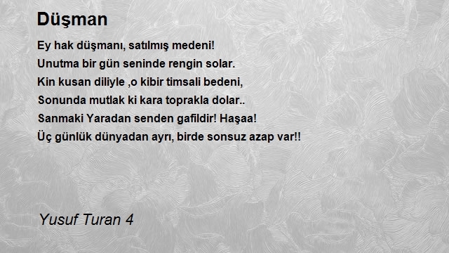 Yusuf Turan 4