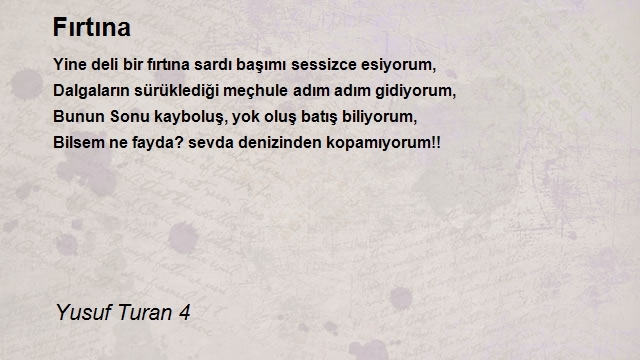 Yusuf Turan 4