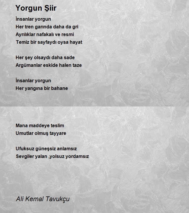 Ali Kemal Tavukçu