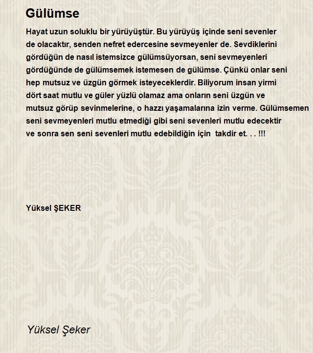 Yüksel Şeker