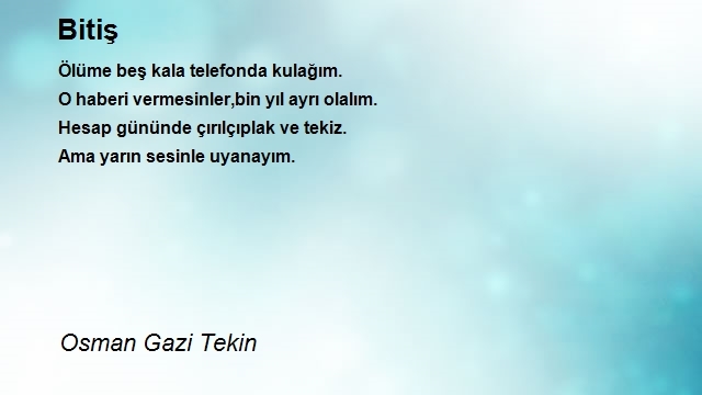 Osman Gazi Tekin