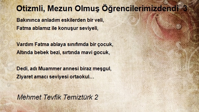 Mehmet Tevfik Temiztürk 2