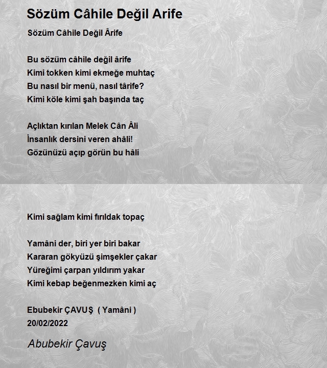 Abubekir Çavuş