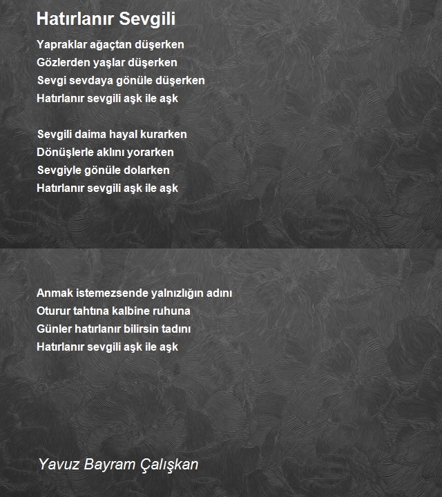 Yavuz Bayram Çalışkan