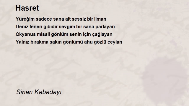 Sinan Kabadayı