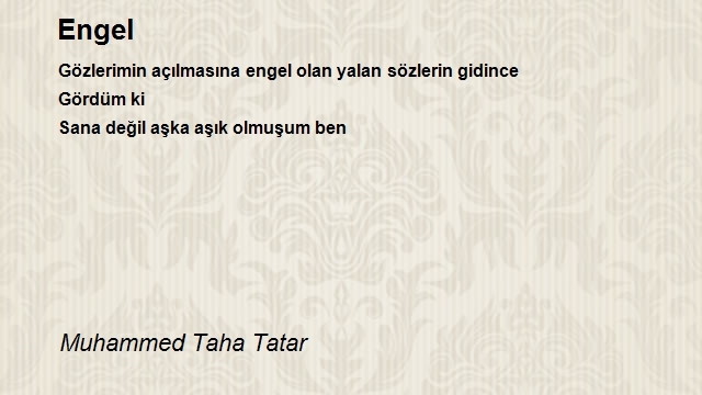 Muhammed Taha Tatar