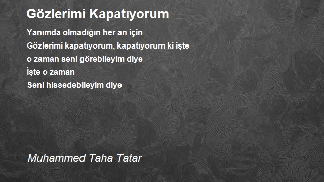 Muhammed Taha Tatar