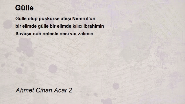 Ahmet Cihan Acar 2