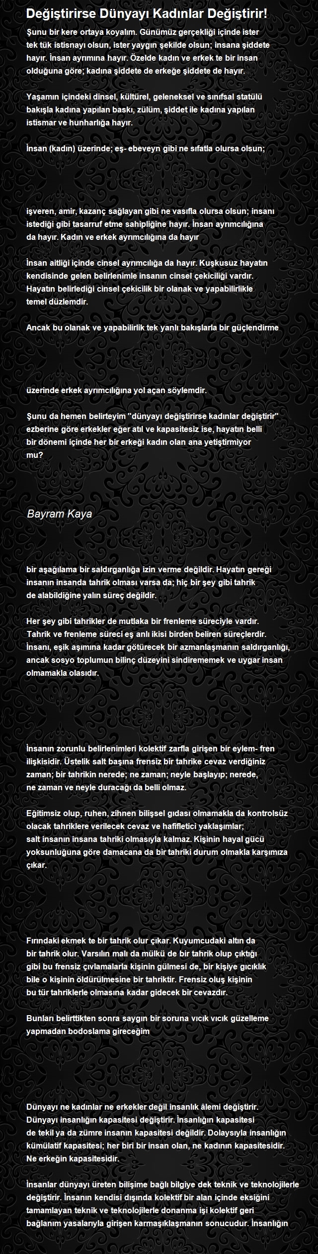 Bayram Kaya