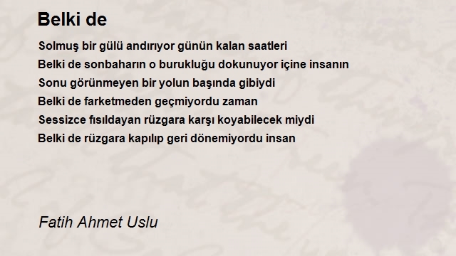 Fatih Ahmet Uslu