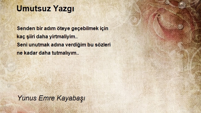 Yunus Emre Kayabaşı