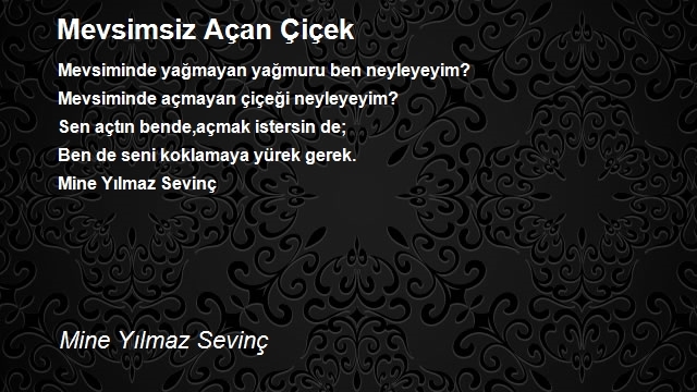 Mine Yılmaz Sevinç