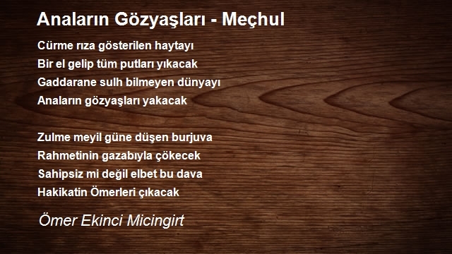 Ömer Ekinci Micingirt