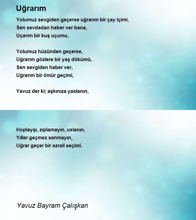 Yavuz Bayram Çalışkan