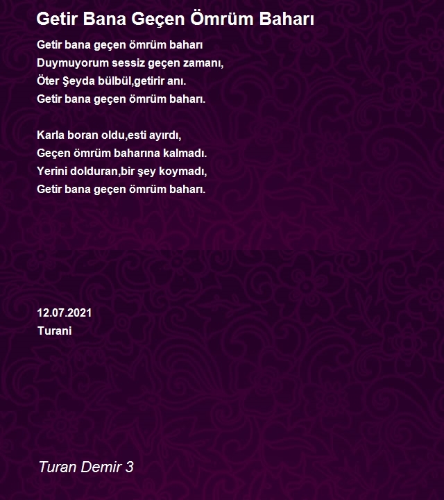 Turan Demir 3