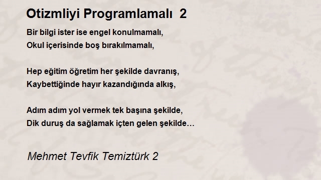 Mehmet Tevfik Temiztürk 2