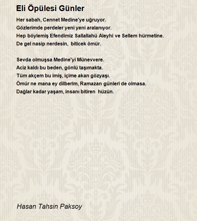 Hasan Tahsin Paksoy