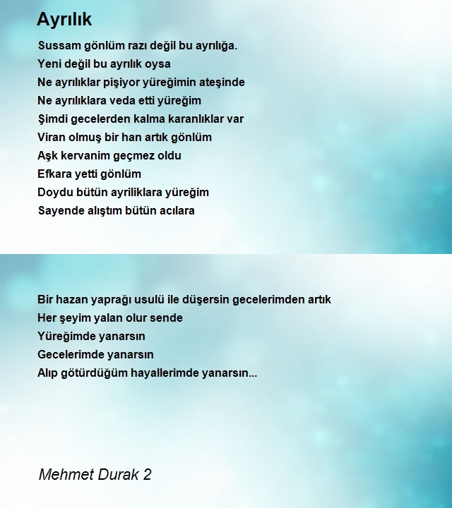 Mehmet Durak 2