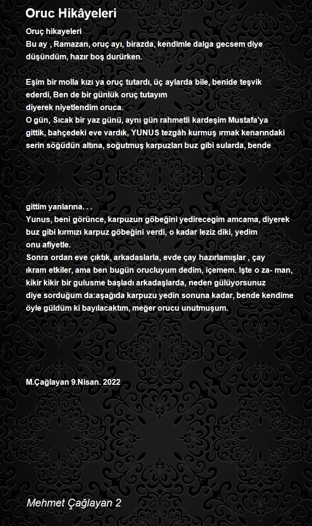 Mehmet Çağlayan 2