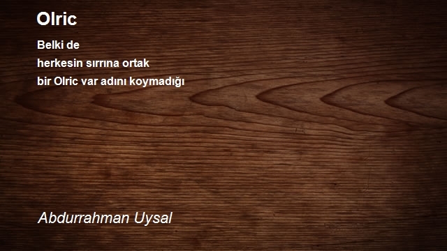 Abdurrahman Uysal