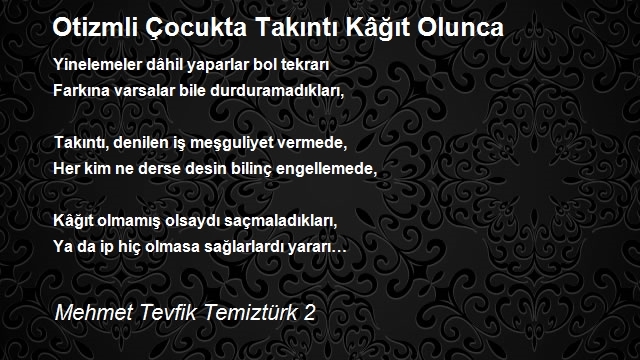 Mehmet Tevfik Temiztürk 2